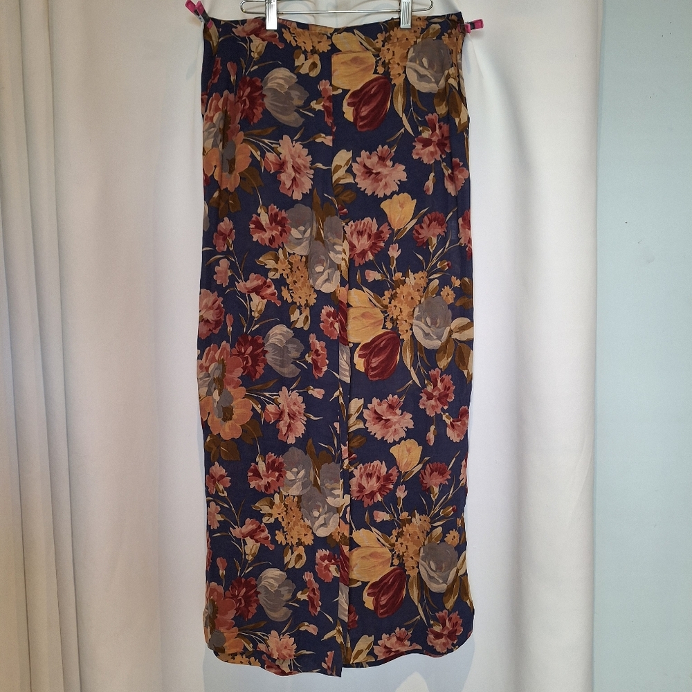 Iris Von Arnim Dark Floral Designer Pants